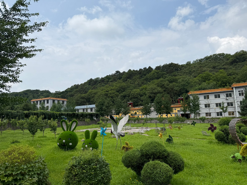 大河贝生态息园四时流转，园有清欢